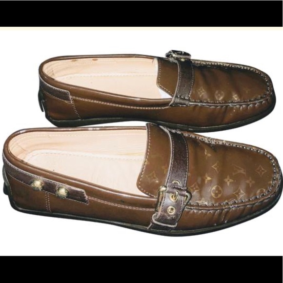 🔥🔥LOUIS VUITTON🔥🔥PATENT LEATHER LOAFERS🔥🔥 - Picture 4 of 14